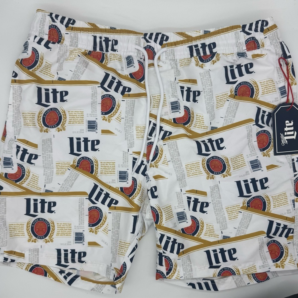 NWT Miler Lite Swim Trunks, Size: M - Picture 2 of 5